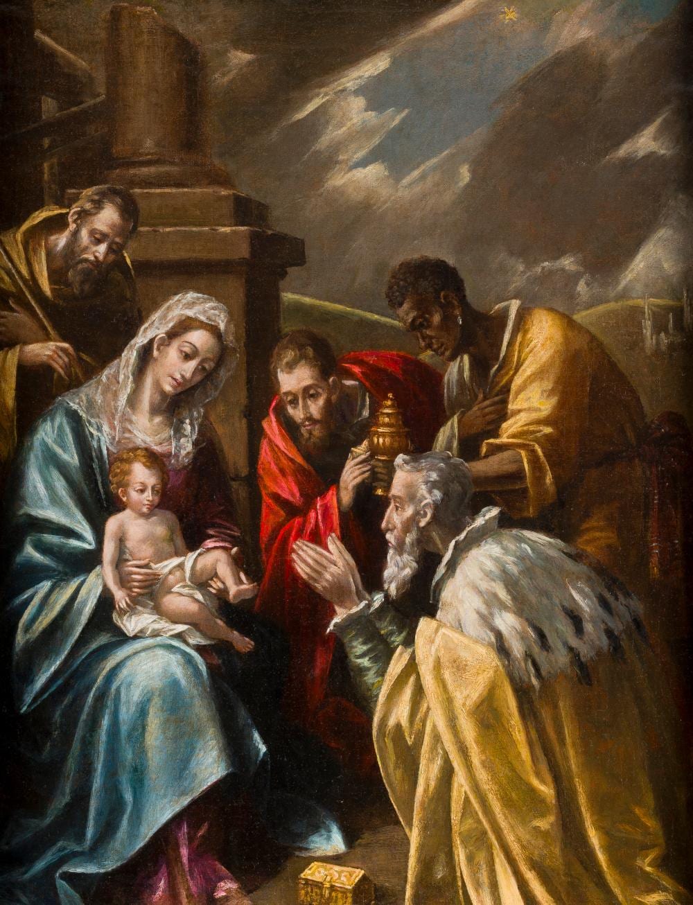 el greco der grieche wahrscheinlich werkstatt darbringung der heiligen drei k nige · Hargesheimer Kunstauktionen Düsseldorf · 2025-09-13 El Greco comparable auction result: el greco der grieche wahrscheinlich werkstatt darbringung der heiligen drei k nige