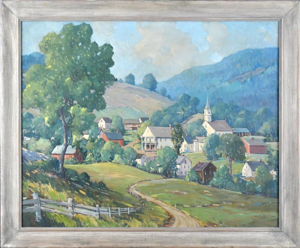 Robert Shaw Wesson comparable auction result: robert shaw wesson oil landscape