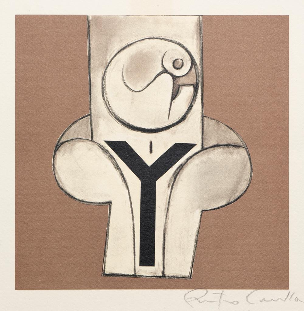 Pietro Cascella comparable auction result: pietro cascella y