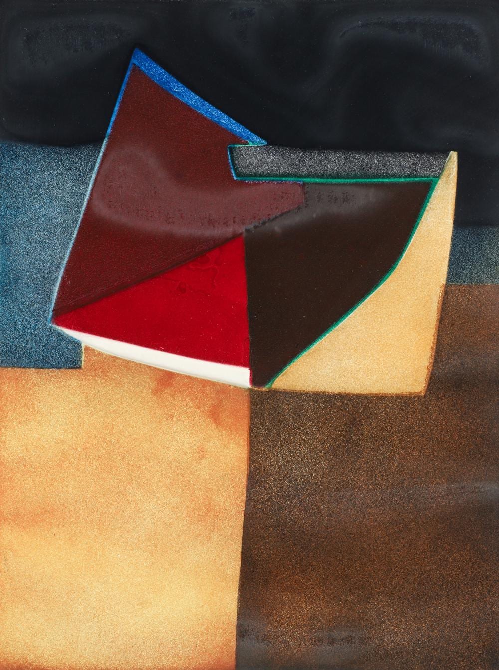 Bertrand Dorny comparable auction result: bertrand dorny color aquatint girouette