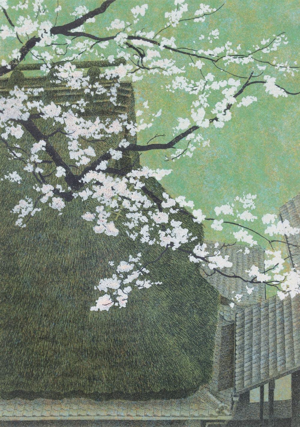 Yukio Katsuda comparable auction result: yukio katsuda 1984 etching aquatint no 156
