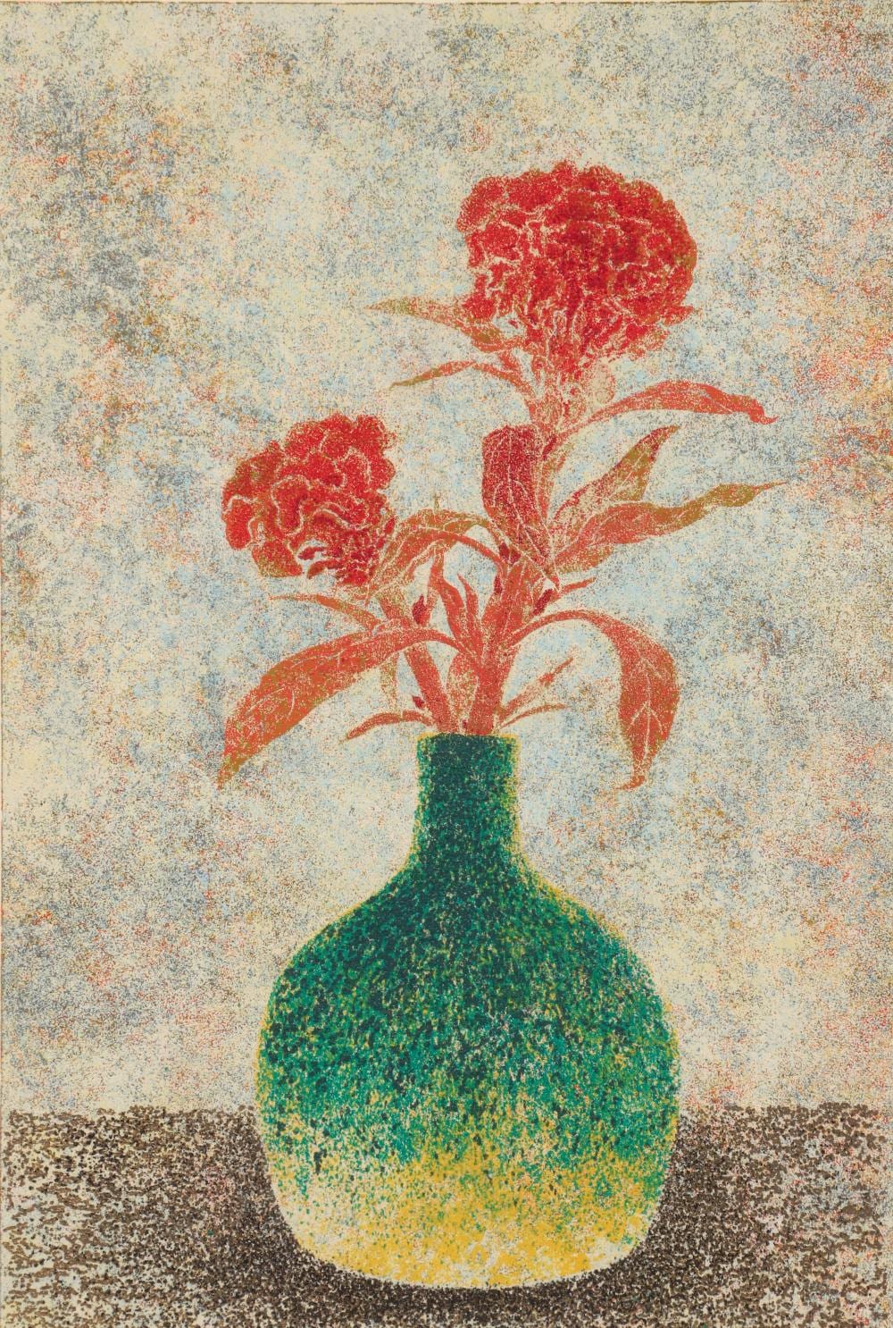 Yukio Katsuda comparable auction result: yukio katsuda 1974 stencil print no 78