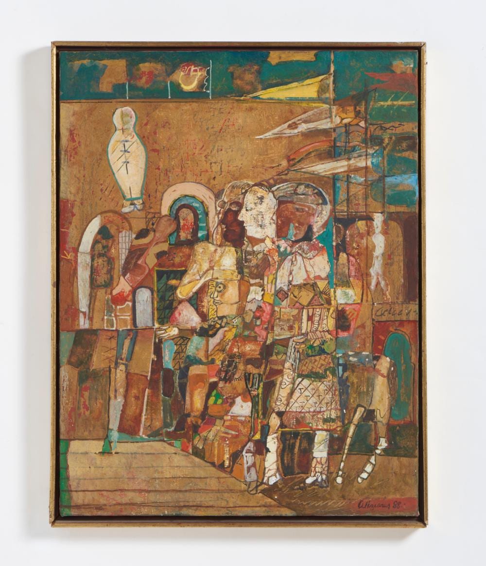 georgeta naparus 1930 1997 untitled · Capitolium Art · 2025-09-09 Georgeta Naparus comparable auction result: georgeta naparus 1930 1997 untitled