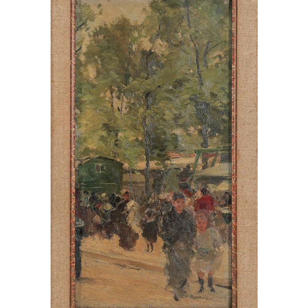 Pierre Louis Léger Vauthier comparable auction result: pierre vauthier 1845 1916 french juillet a la bastille oil on canvas