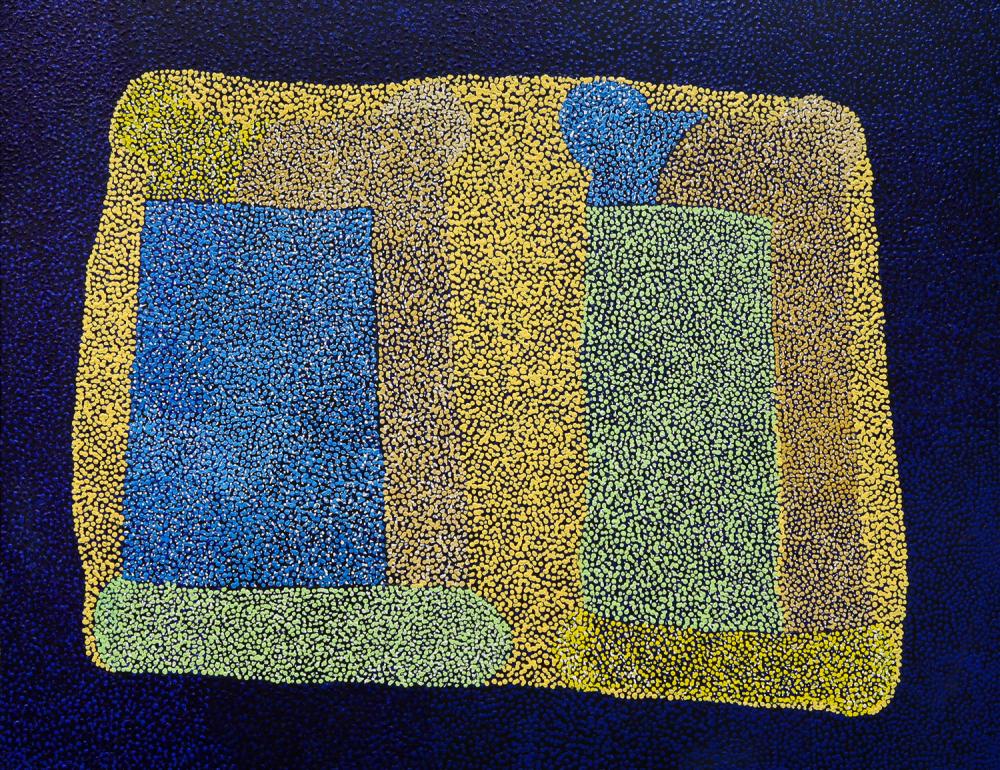 Josie Petrick Kemarre comparable auction result: josie petrick kemarre bush berry dreaming acrylic on linen 93cm x 120cm