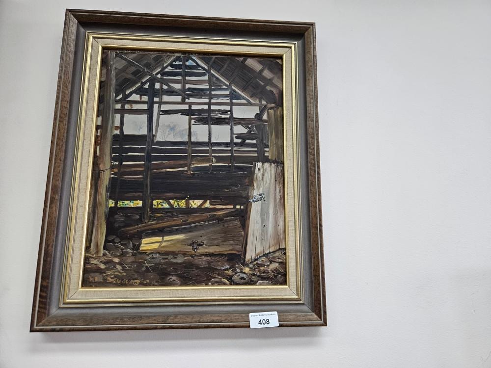 Neil Douglas comparable auction result: neil douglas australian 1911 2003 farm out buil