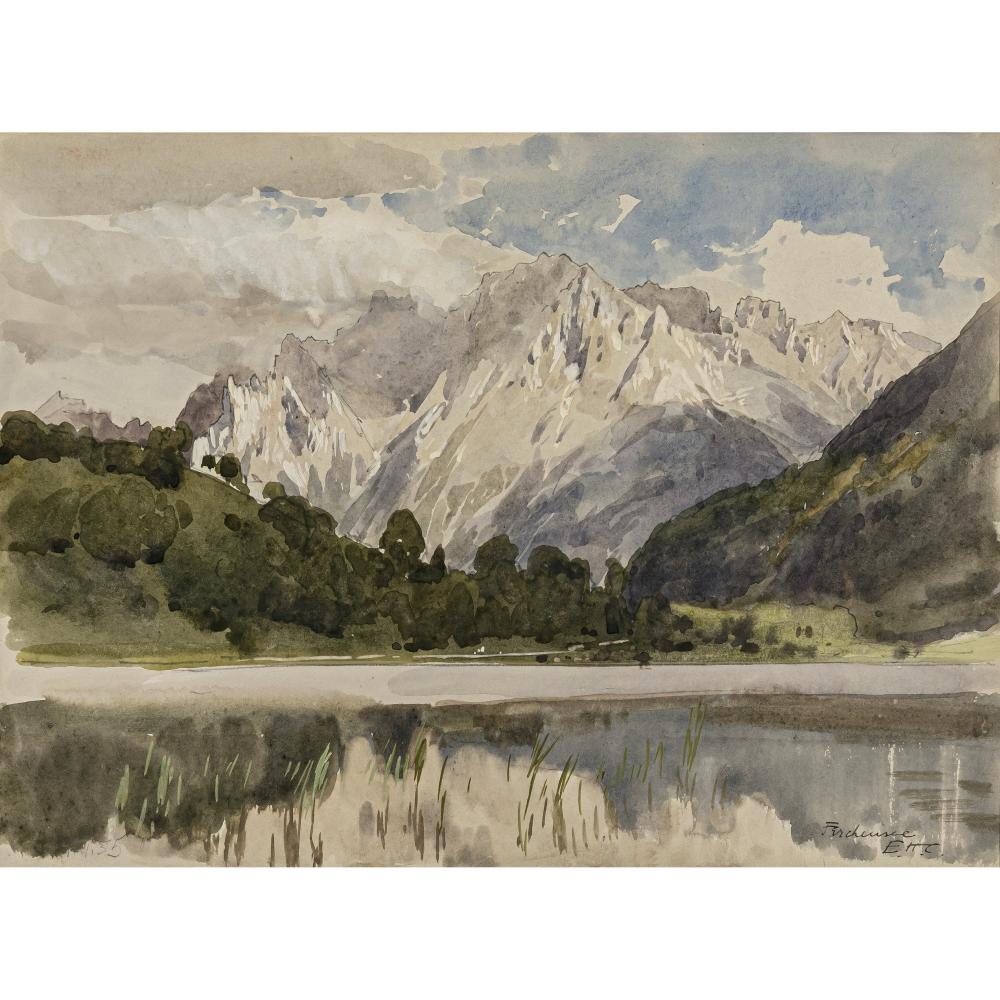 Edward Harrison Compton comparable auction result: edward harrison compton ferchensee
