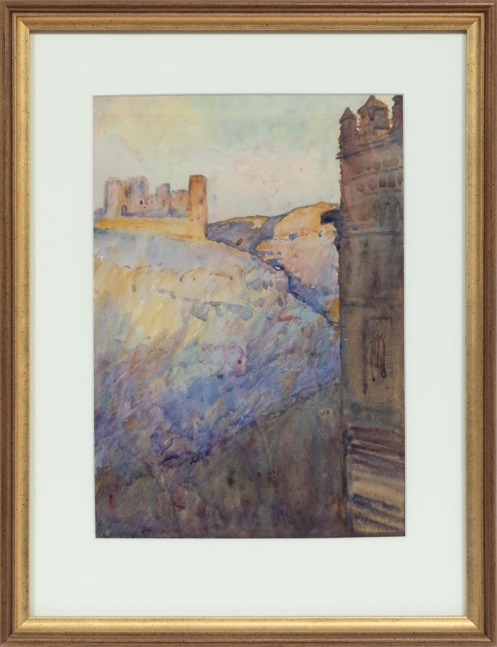 Ellsworth Woodward comparable auction result: ellsworth woodward american louisiana 1861 1939 toledo watercolor on paper twice laid on board