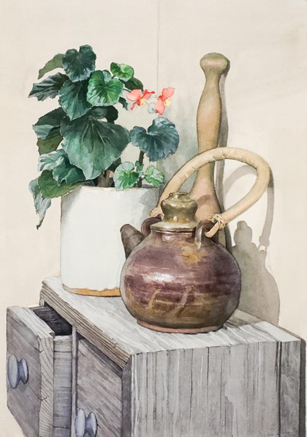 john stuart ingle american 1933 2010 surfaces i watercolor on paper sheet size 20 x 14 in 50 8 x 35 6 cm frame 29 x 22 1 2 in 73 7 x 57 2 cm · Weschler's · 2025-09-12 John Stuart Ingle comparable auction result: john stuart ingle american 1933 2010 surfaces i watercolor on paper sheet size 20 x 14 in 50 8 x 35 6 cm frame 29 x 22 1 2 in 73 7 x 57 2 cm