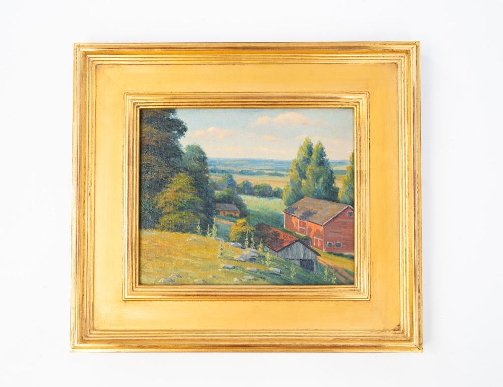 Jacob S. Royer comparable auction result: jacob s royer dayton ohio 1883 1959 still water valley oil on board
