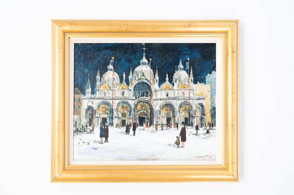 Jeremy King comparable auction result: jeremy king english 1933 2020 st mark s venice oil on board