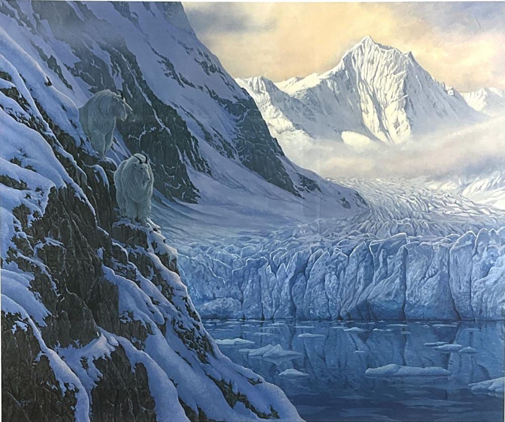 Charles Gause comparable auction result: charles gause untraveled trail print on paper