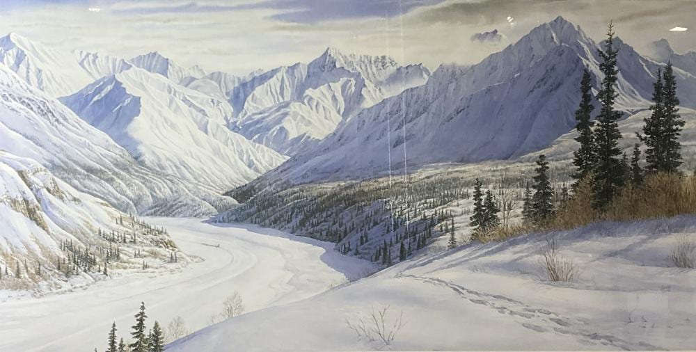 Charles Gause comparable auction result: charles gause martin buster print on paper