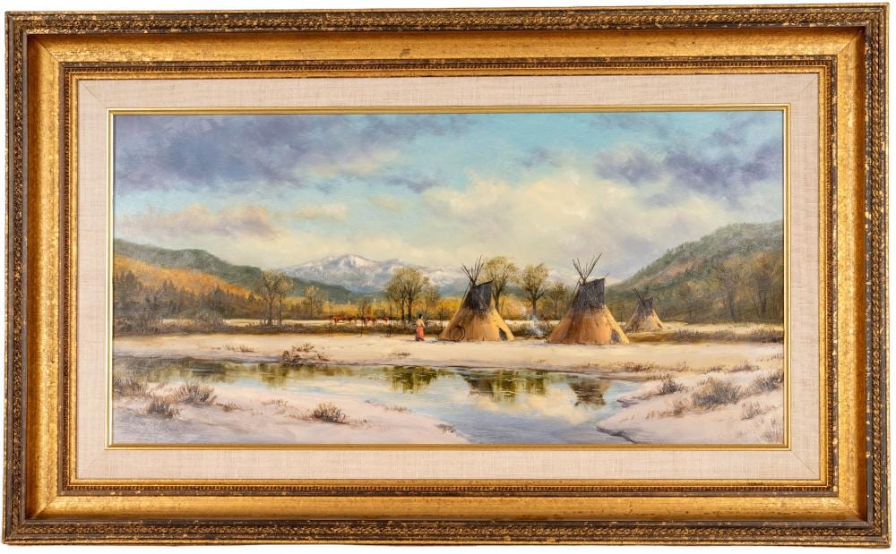 charles waldman am b 1949 o c end of winter · Keystone Auctions LLC · 2025-09-04 Charles Waldman comparable auction result: charles waldman am b 1949 o c end of winter