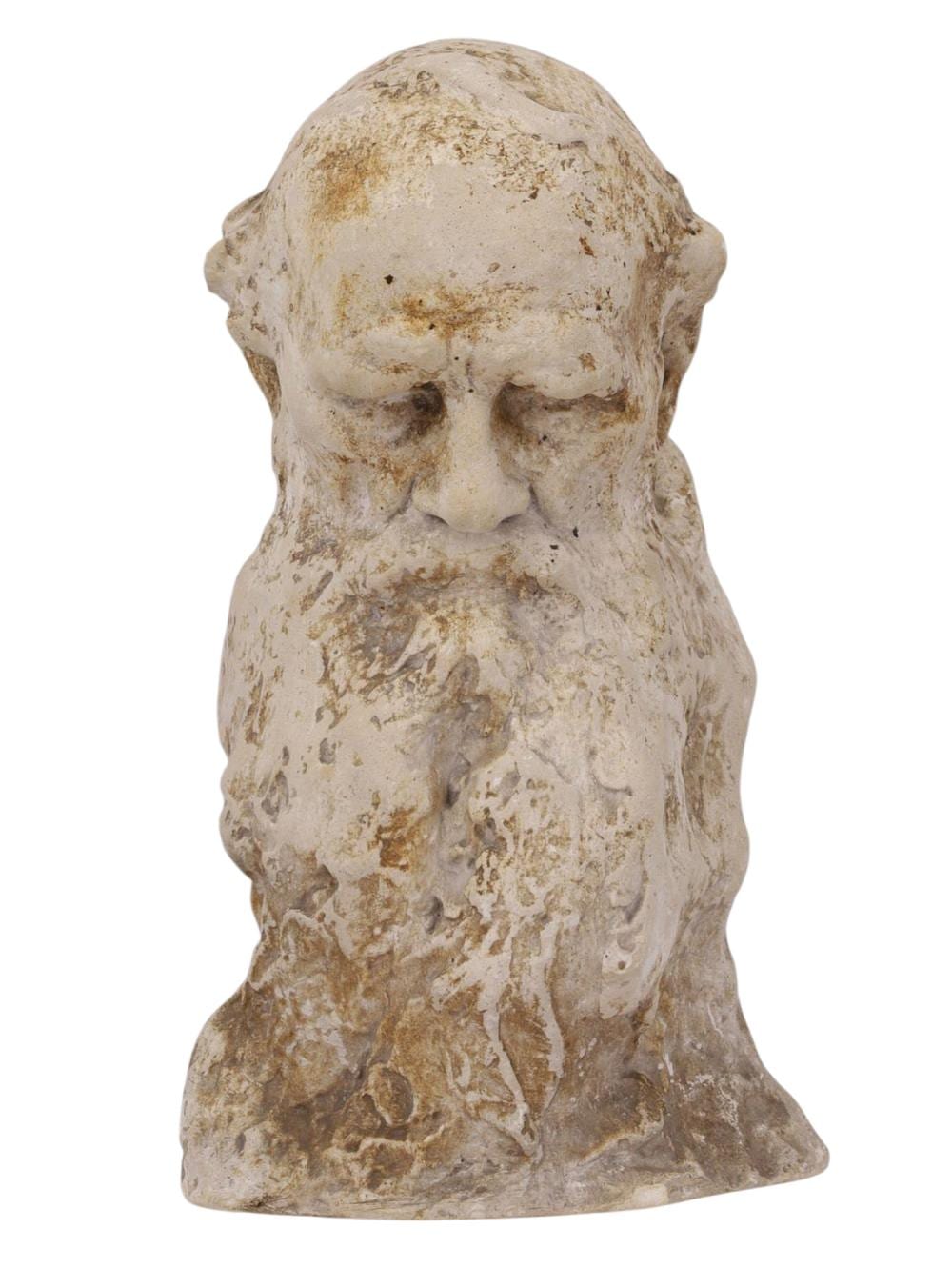 Naoum Aronson comparable auction result: naoum aronson russian french 1872 1943 a plaster head of leo tolstoy c 1905 1908