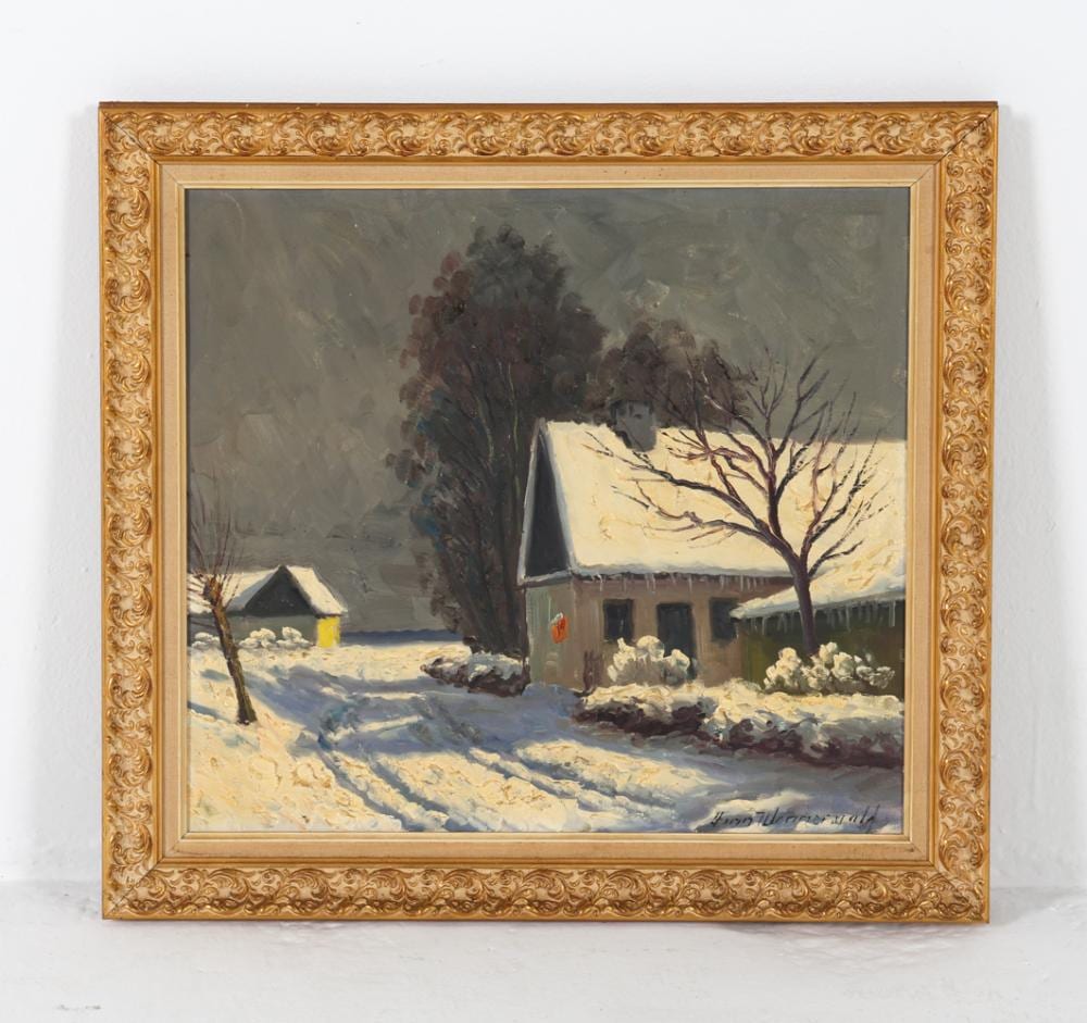 Finn Wennerwald comparable auction result: finn wennerwald danish 1891 1969 landscape o c