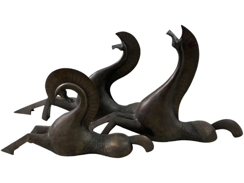 Govinder Nazran comparable auction result: govinder nazran sculpture le passione