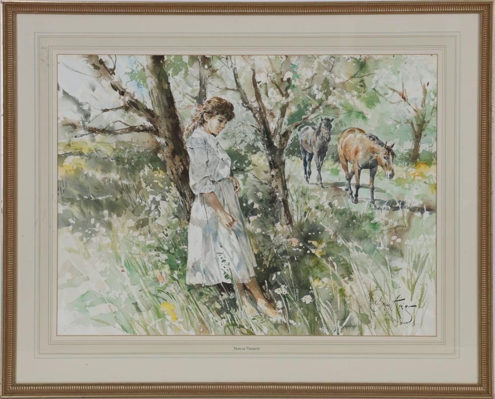 Gordon King comparable auction result: gordon king b 1939