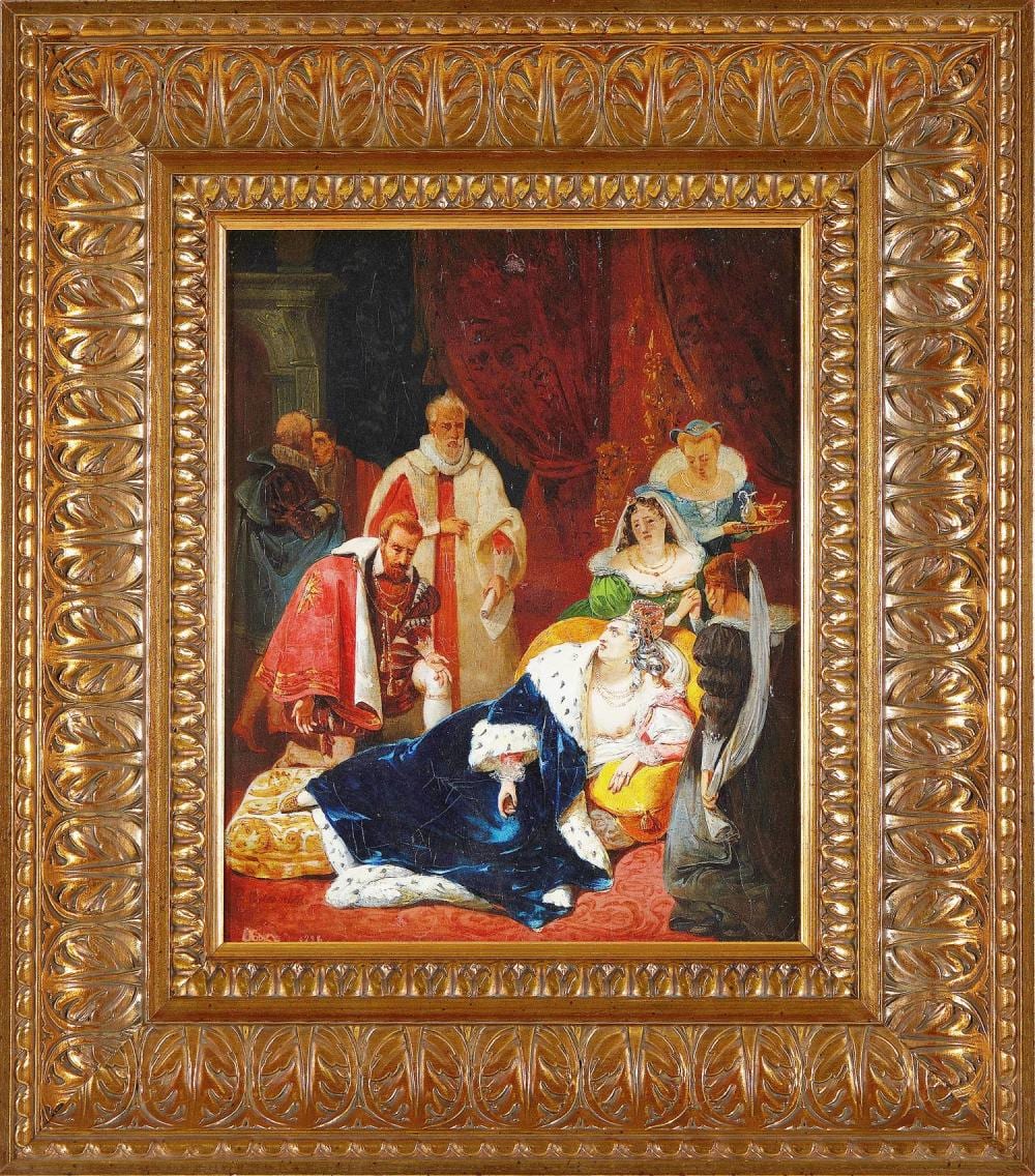 paul delaroche · Charlton Hall · 2025-09-12 Paul Delaroche comparable auction result: paul delaroche