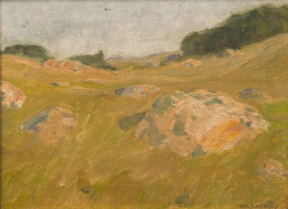 William Langson Lathrop comparable auction result: william langson lathrop american 1859 1938 naushon pasture