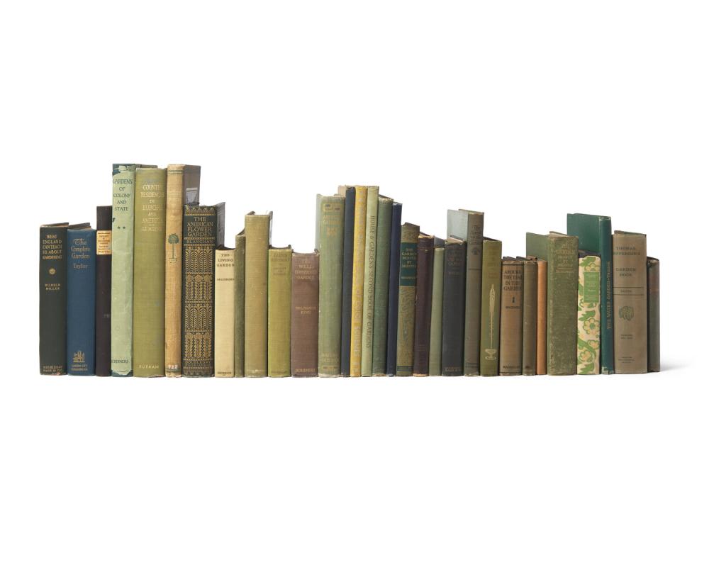[Gardening] Group of 32 American Gardening Guides sold by Freeman’s | Hindman, lot 123 — auction record photograph