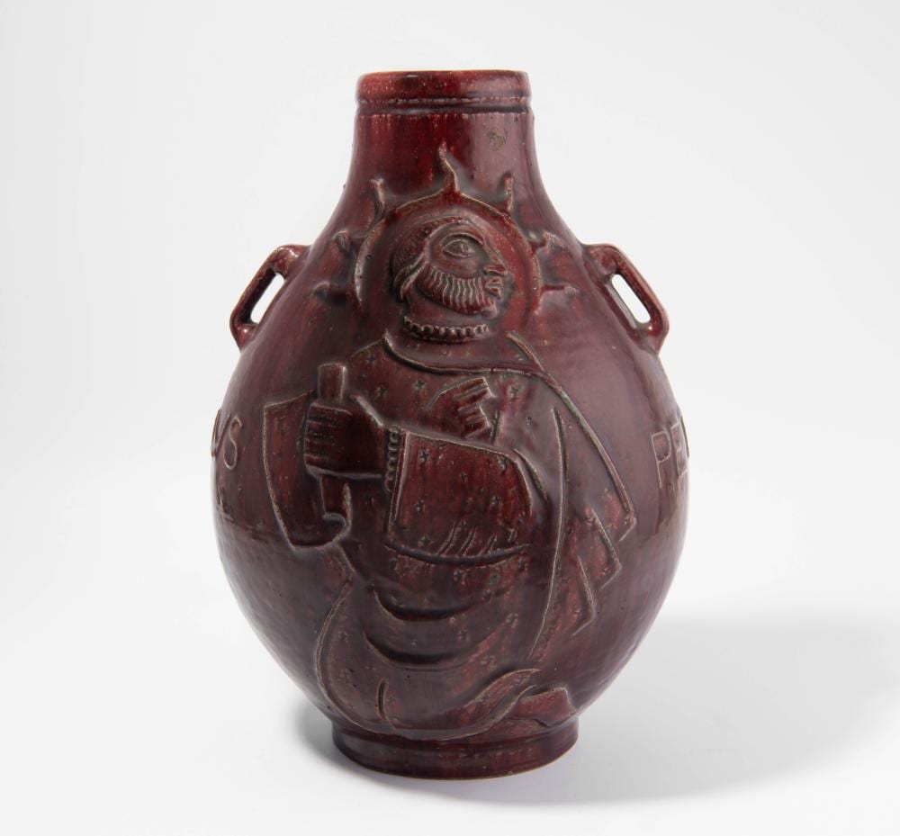 Jais Nielsen comparable auction result: jais nielsen bodenvase petrus und paulus