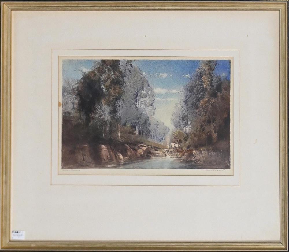 tom garrett river scene · Leonard Joel · 2025-08-28 Thomas Balfour Garrett comparable auction result: tom garrett river scene