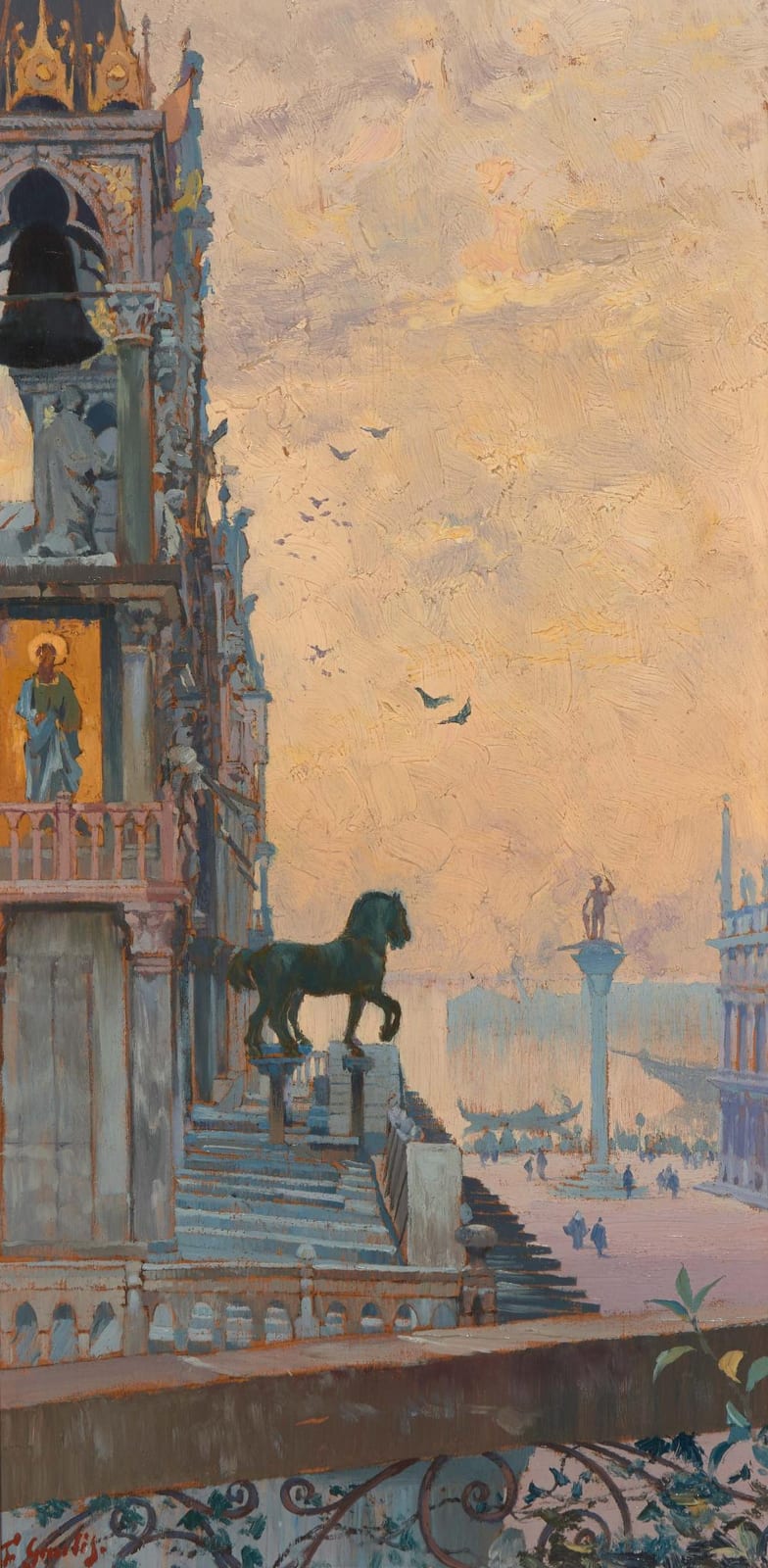 Fernand Gaulis comparable auction result: fernand gaulis