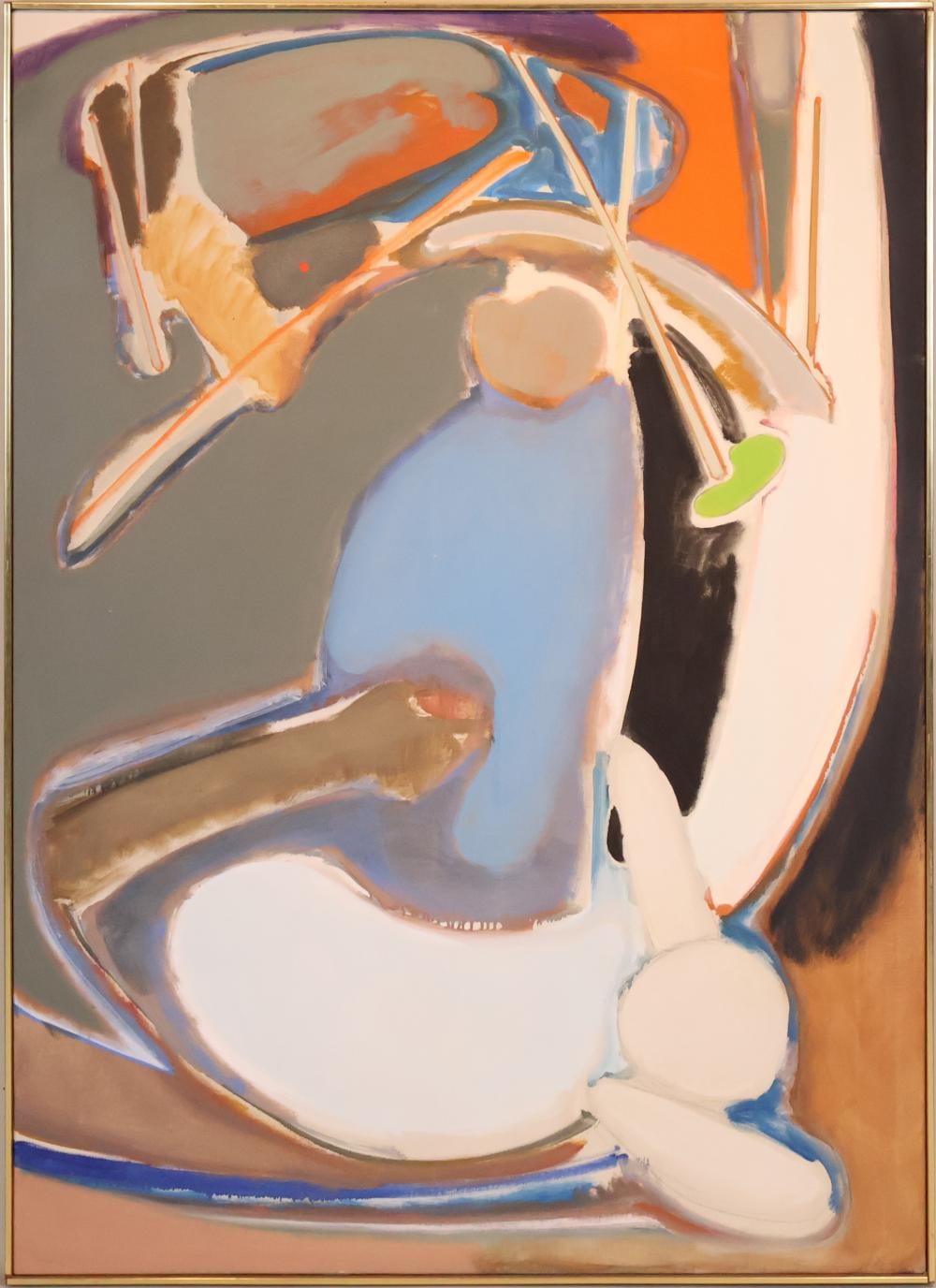 Stephen Greene comparable auction result: stephen greene american 1917 1999 the battle oil on canvas