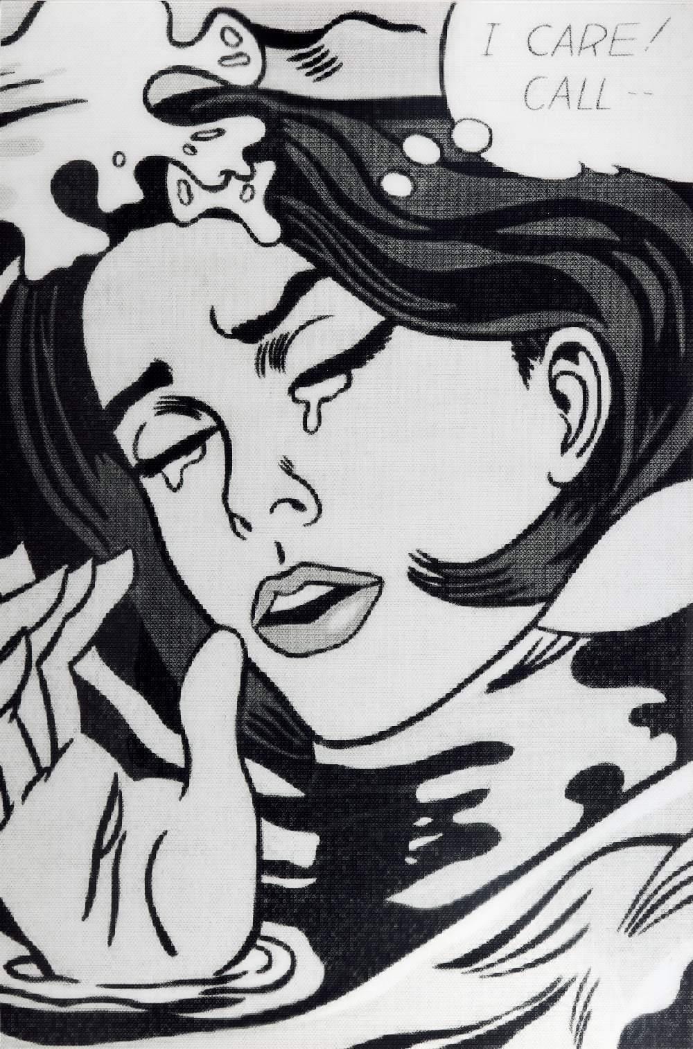 alex guofeng cao i care after lichtenstein 2012 · Roseberys · 2025-09-17 Alex Guofeng Cao comparable auction result: alex guofeng cao i care after lichtenstein 2012