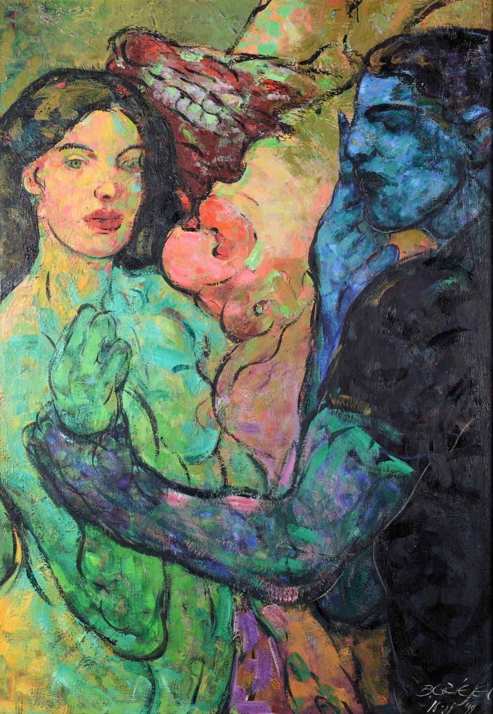 Bruno Griesel comparable auction result: bruno griesel aus der serie maldoror und engel 1986 89 99