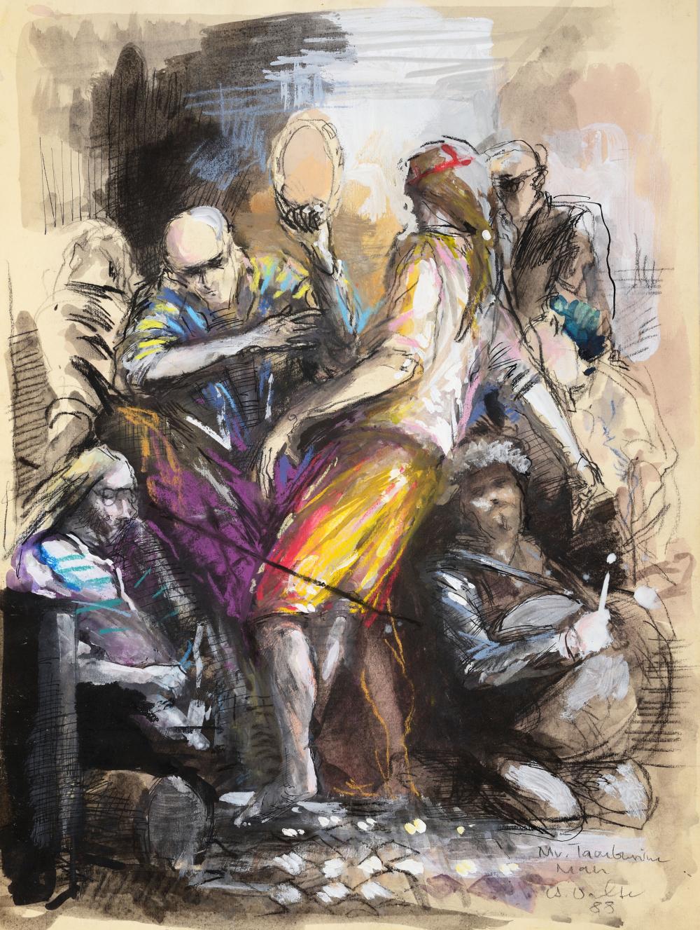 Andreas Wachter comparable auction result: andreas wachter mr tambourine man 1988