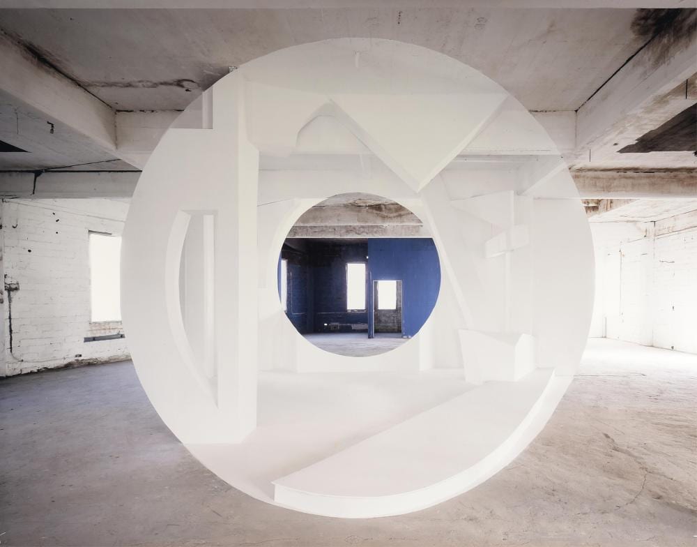 Georges Rousse comparable auction result: georges rousse french b 1947 allen s landing houston no 1 2002 49 1 2 x 63 in 125 7 x 160 cm