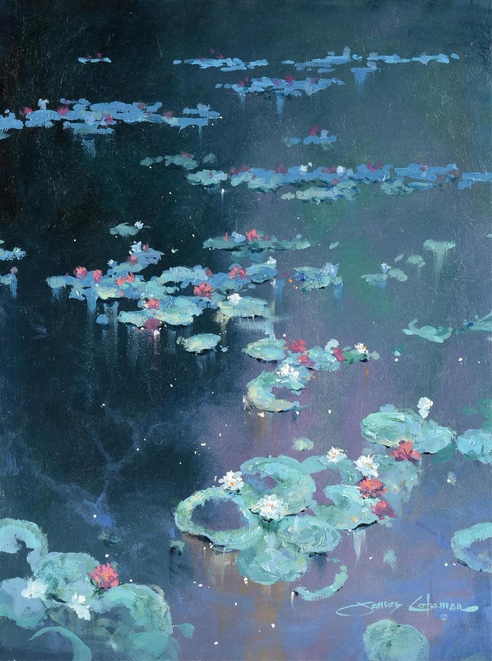 James Coleman comparable auction result: james coleman american b 1949 one ponds symphony circa 2000 24 x 18 in 61 x 45 7 cm