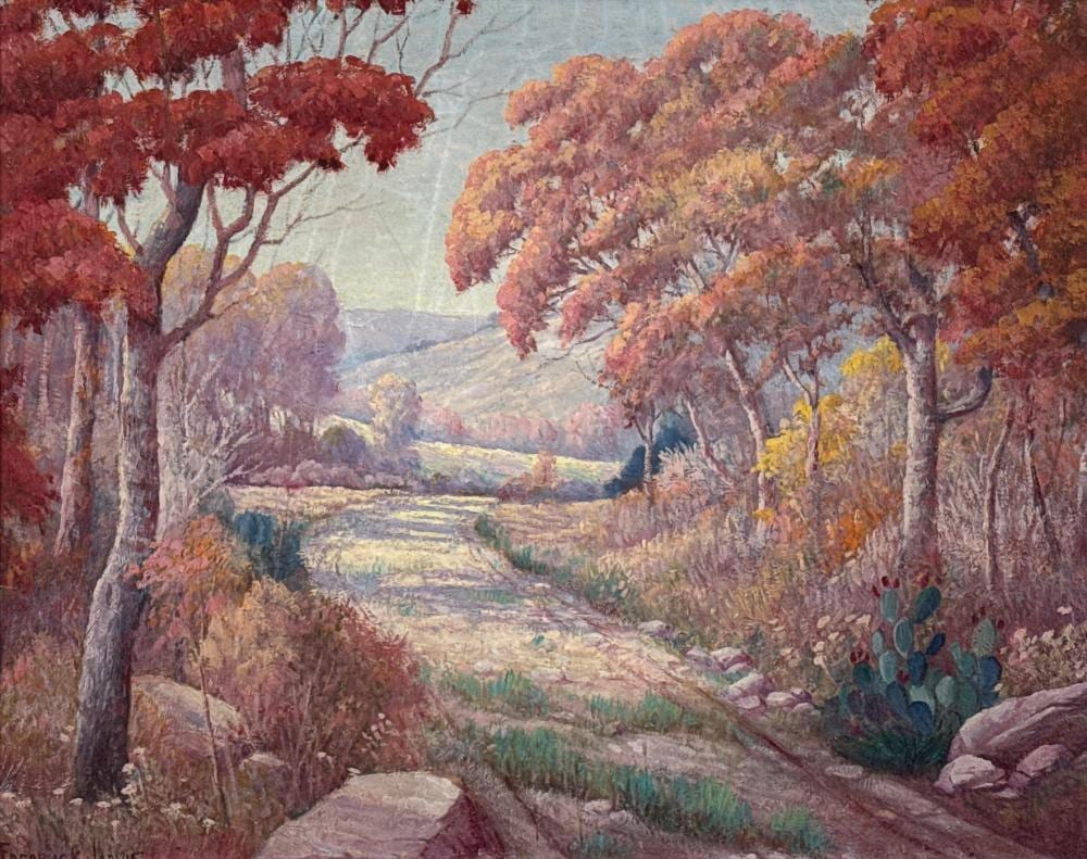 Wesley Frederick Jarvis comparable auction result: w frederick jarvis american tx 1868 1944