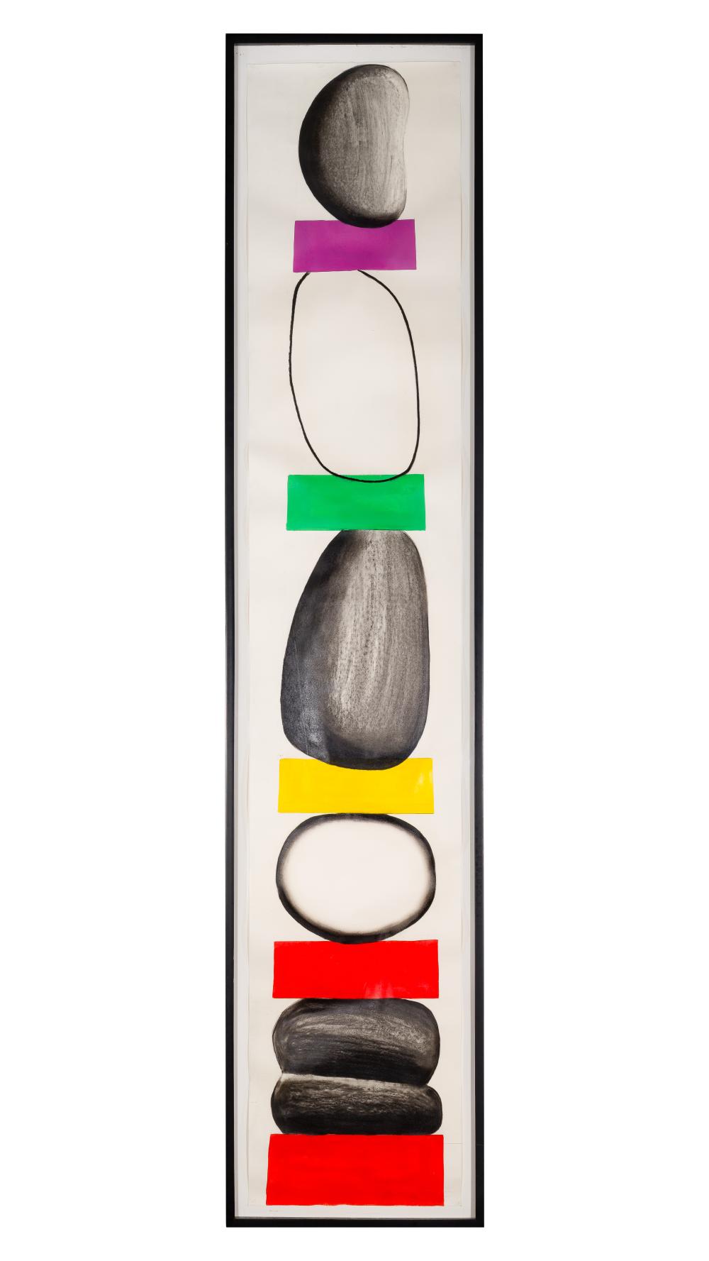 Alan Siegel comparable auction result: alan siegel american b 1938 the obelisk drawings 4 mixed media on paper