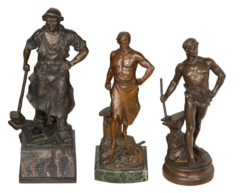 Maurice Constant comparable auction result: maurice constant french 1892 1970 and paul ludwig kowalczewski german 1865 1910 bronze sculptures