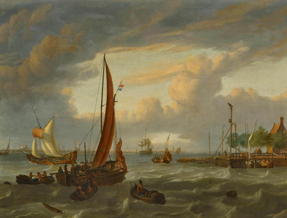 Abraham Storck comparable auction result: abraham storck