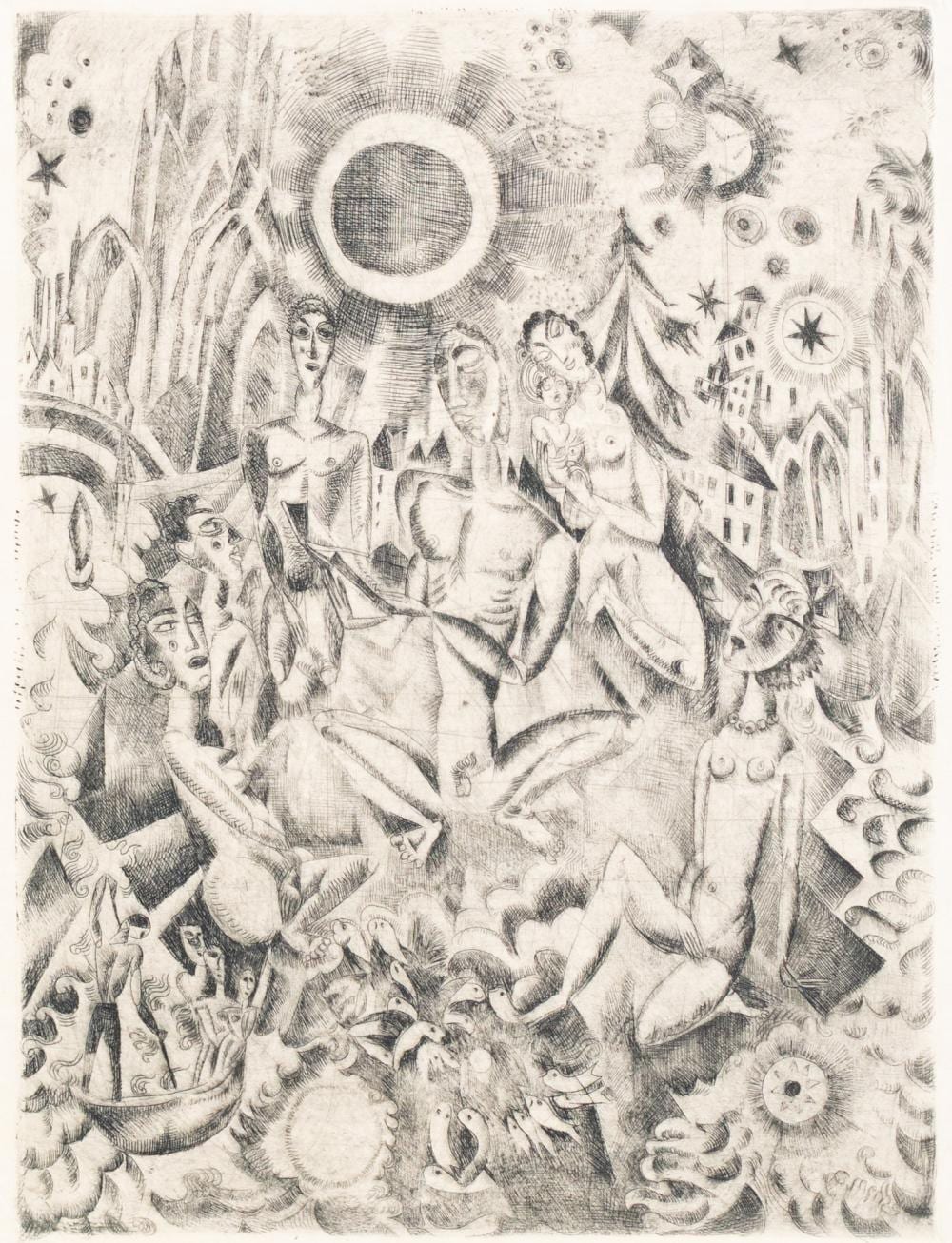 Carl Mense comparable auction result: carlo mense 1886 rheine k nigswinter 1965