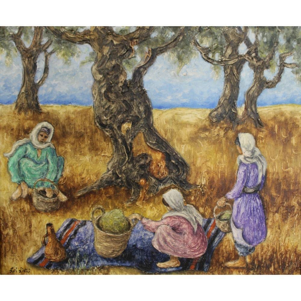 Zvi Livni comparable auction result: zvi livni israel 1906 1987