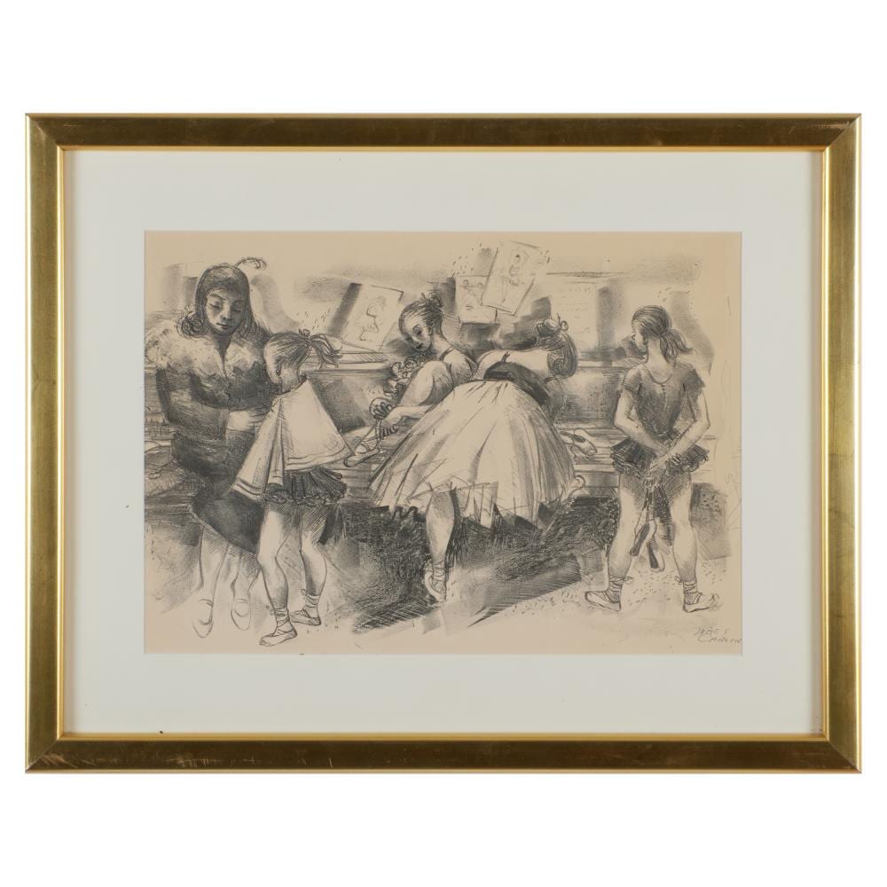 James Carlin comparable auction result: james carlin 1909 2005 ballerinas