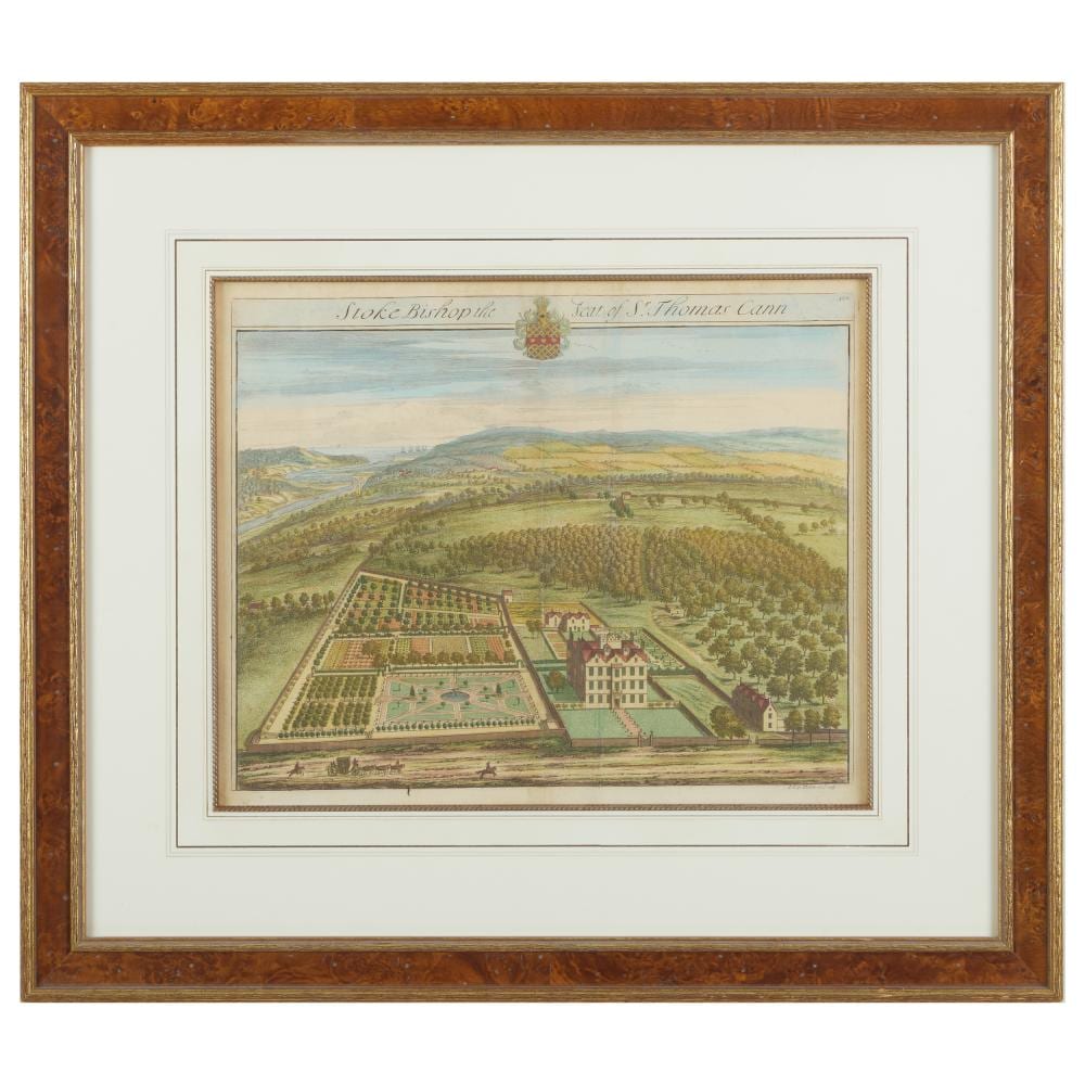 Johannes Kip comparable auction result: johannes kip c 1653 1722 kingsweston the seat of edward southwell esq miserden the seat of william sandys esq and stoke bishop the seat of