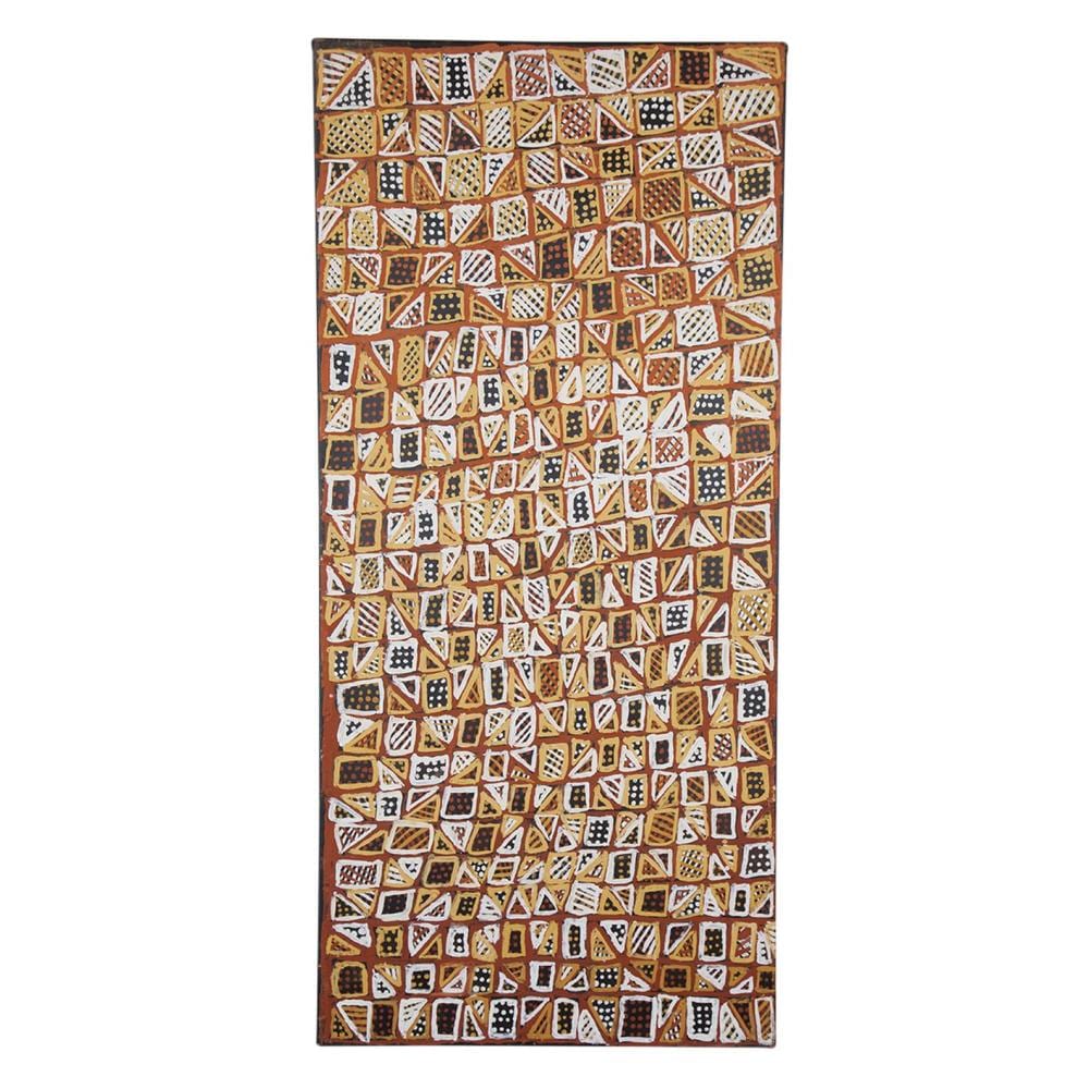 jean baptiste apuatimi 1940 2013 male crocodile 2003 acrylic on canvas 115 x 53cm · Leonard Joel · 2025-09-16 Jean Baptiste Apuatimi comparable auction result: jean baptiste apuatimi 1940 2013 male crocodile 2003 acrylic on canvas 115 x 53cm