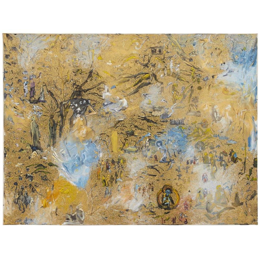 Tim Johnson comparable auction result: tim johnson born 1947 golden tree 1992 oil on canvas 91 x 122cm