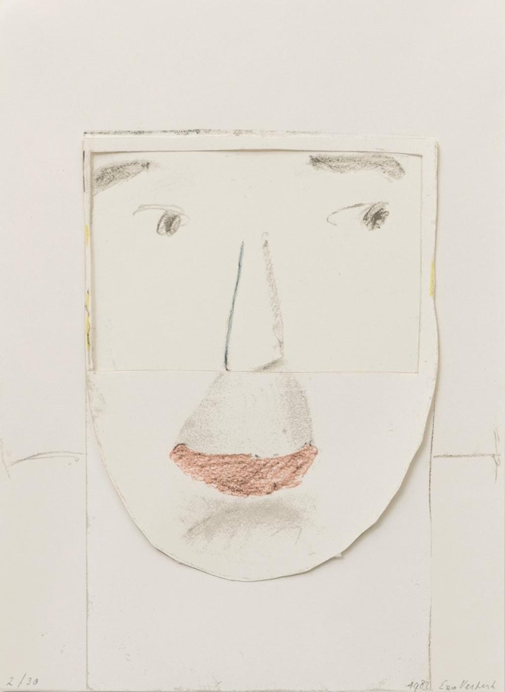 Emo Verkerk comparable auction result: emo verkerk dutch 1955 untitled 1982