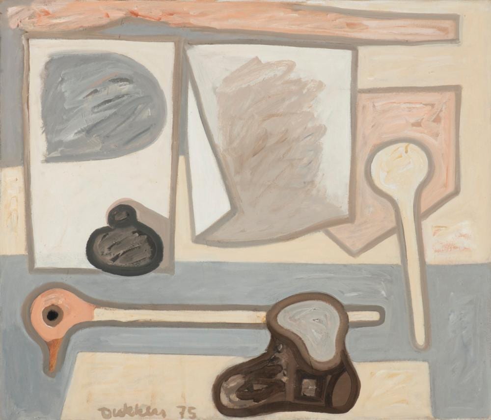 Ed Dukkers comparable auction result: ed dukkers dutch 1923 1996 untitled 1975