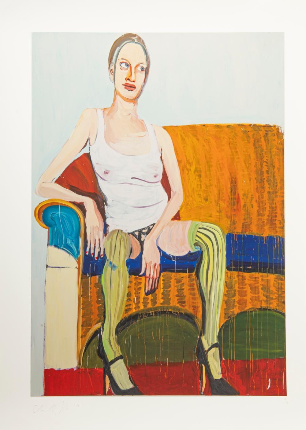 Chantal Joffe comparable auction result: chantal joffe british 1969 kristen 2010