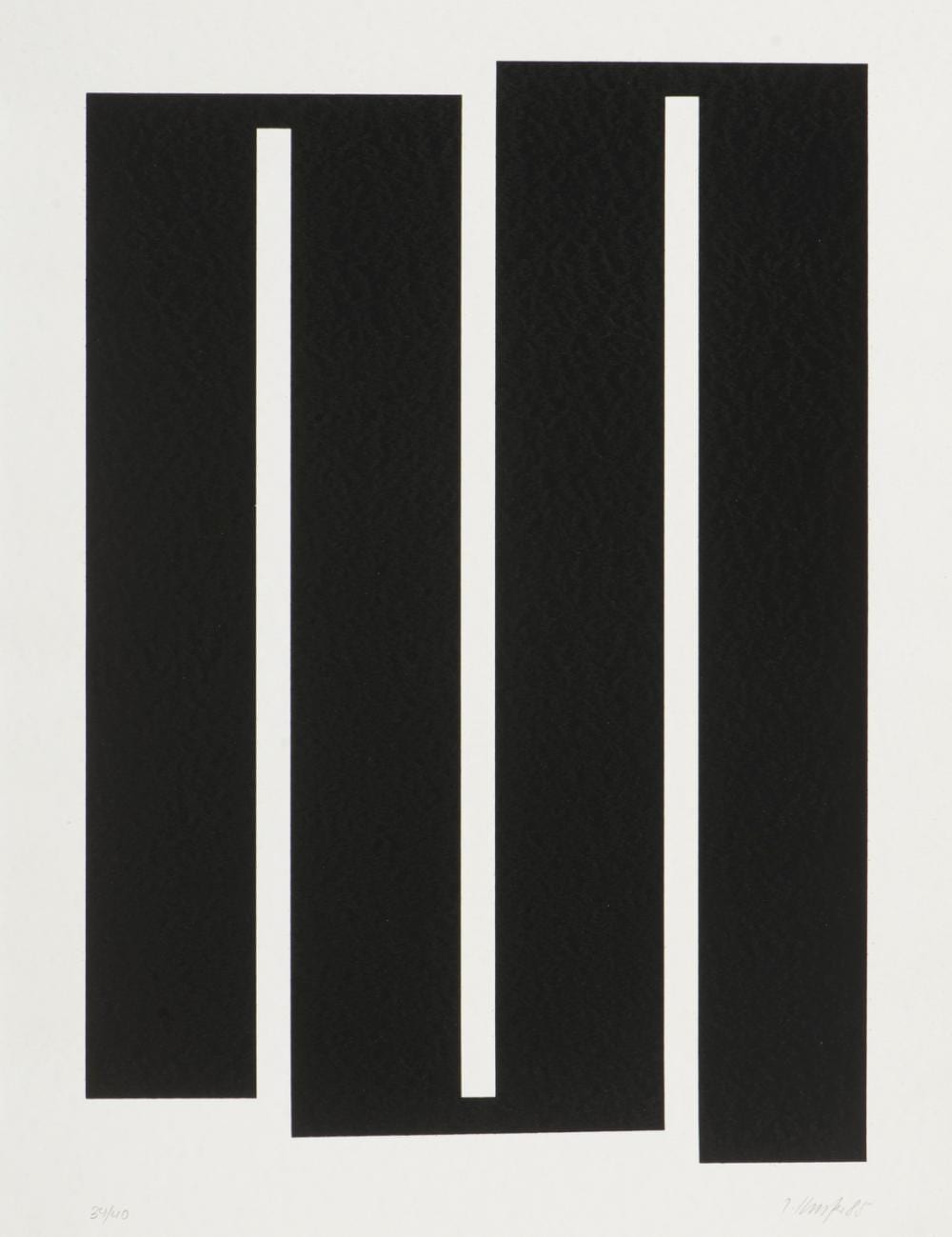 Julije Knifer comparable auction result: julije knifer croatian 1924 2004 untitled from the portfolio m ander 1985
