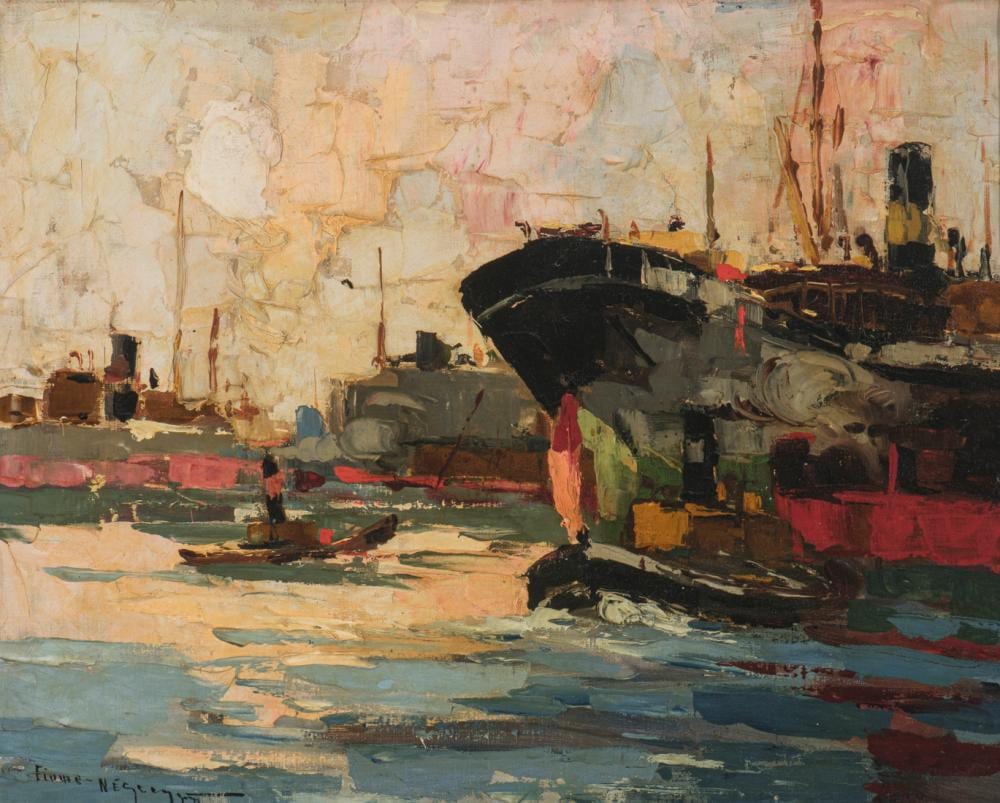 Rudolf Négely comparable auction result: rudolf n gely hungarian 1883 1950 fiume hungary