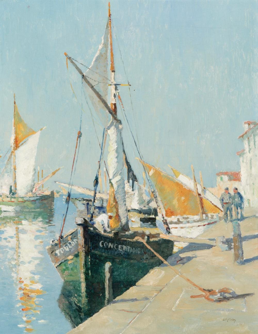 Willem Alexander Knip comparable auction result: willem alexander knip dutch 1883 1967 aan de kade at the quay